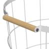 Buy cheap Household Wire Laundry Hamper With Wheels Metal Clothes Hamper 400x419x583mm from wholesalers