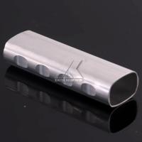 Buy cheap High Strength Oval Aluminium Tube , Extruded Aluminum Profiles For CNC OEM Deep product