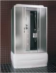 Buy cheap 1Person Colorful Acid Glass Steam Shower Cabin With Glass Sliding Door from wholesalers