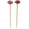 Buy cheap Disposable Football Bamboo Food Picks Fancy Cocktail Toothpicks Party Supplies from wholesalers