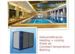 27KW Indoor Air Source Pool Heat Pump Dehumidification Fresh Air , Swimming Pool