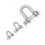 Bow Anchor Shackle With Safety Bolt And Nut Pin