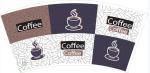 Biodegradable Paper Cup Sheet 12oz 16oz Double PE Paper Bowl Fan