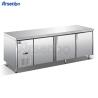 Buy cheap CE Multiscene Under Counter Refrigerators Freezer 350L Silver Color from wholesalers
