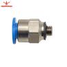 Buy cheap Part No 054790 Pneumatic Plug Screw QSM-M5-6 For Bullmer D-8002 Cutter from wholesalers