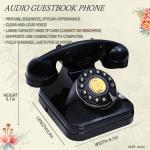 Weddings Celebrations Phone Guest Book Clear Sound Vintage Phone Voice Recorder