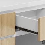 Customizable Two-Layer Wooden customization Storage Cabinet Buffet For Kitchen