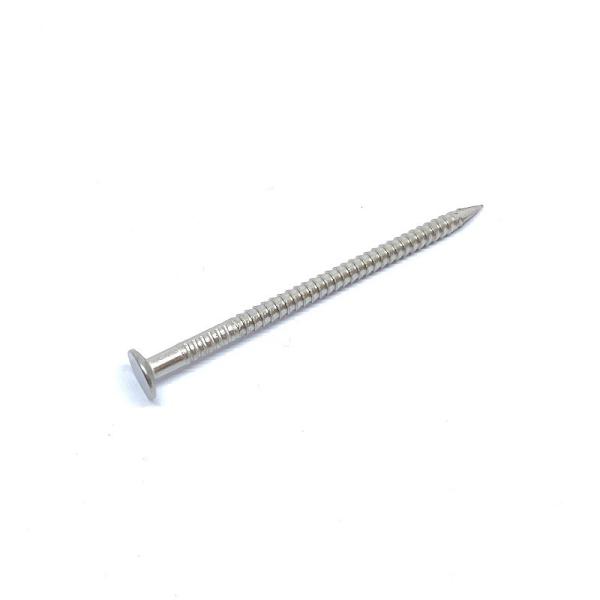 Buy cheap 60x3.15MM Stainless Steel Ring Shank Nails Annular Groove Shank Wood Nails from wholesalers