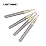 4 Flute Flat Milling Cutter 0.2mm 0.3mm 0.4mm 0.5mm 0.6mm CNC Tungsten Carbide