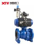 Initial Payment Dis Carbon Steel High Platform Flanged Floating Ball Valve PN10