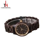 Waterproof Sandalwood Quartz All Wood Watch Ce Certified Customized