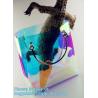 Buy cheap Neon Mini Tinted Pvc Tote Bag, Neon Shopping Bag, fashion neon yellow PVC beach tote bag, neon laser shopping beach bag from wholesalers