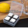 Buy cheap hot sale Strapping stainless steel metal whisky stone tubes for drinks, food grade chilling gel that freezes ice cube whisky from wholesalers