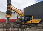Durable 20m 1100mm 50KNm Hydraulic Crawler Drill Machine Rotary Piling Rig