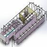 Buy cheap PLC Electrostatic Powder Coating Plant Equipment Gas Diesel Heating from wholesalers