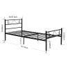 Buy cheap Customizable Unique Steel Furniture Bed Electrostatic Powder Coating from wholesalers