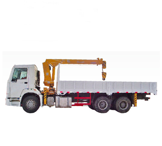 Howo Sino 6x4 Cargo Crane Truck / 10 Ton Telescopic Boom Truck