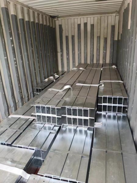 Buy cheap S275JR Galvanized H Beam Retaining Wall Punching Bending Welding Service from wholesalers