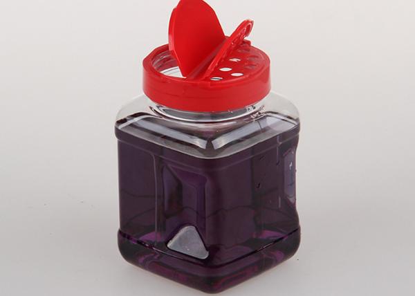 Buy cheap Spice Square Shape Clear PET Plastic Jars Small Transparent Food Grade Canister from wholesalers