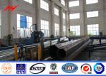 Hot Dip Galvanized 35FT 500kg Tubular Steel Pole