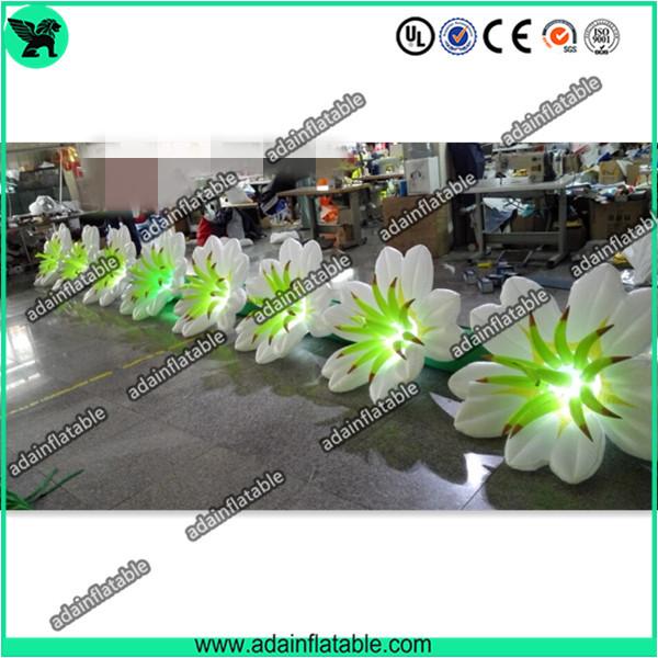 Buy cheap 10m Inflatable Flower Chain With LED Light from wholesalers
