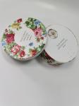 CMYK Die Cut Gift Box Folding Aseptic / Biodegradable Round Shape