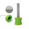 Buy cheap 10mm Existing Hole Diamond Finger Tile Router Bit Vacuum Brazed from wholesalers