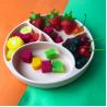 Buy cheap Kids Baby Feeding Silicone Plate Set With Dividers Bpa Free from wholesalers
