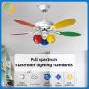 Buy cheap SENKAI Modern Color Fan Blade Remote Control Led Ceiling Light Living Room Ceiling Fan With Light from wholesalers