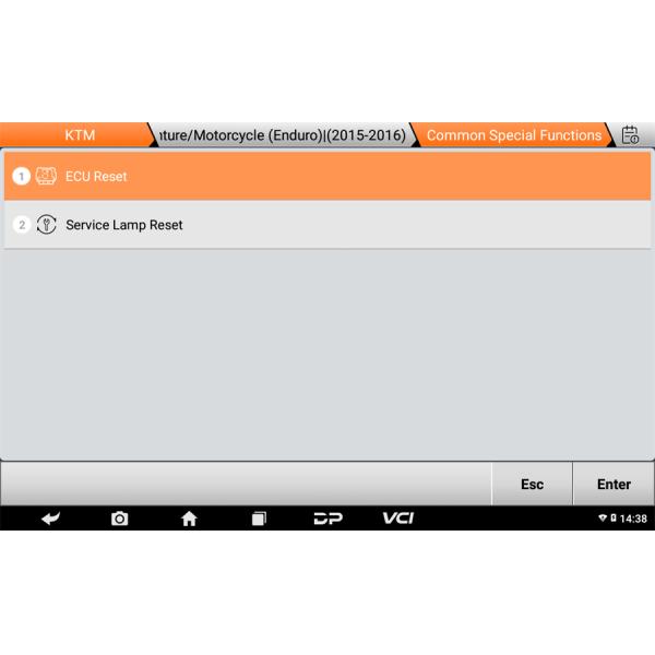 OBDSTAR MOTOMASTER Motorcycle Scanner