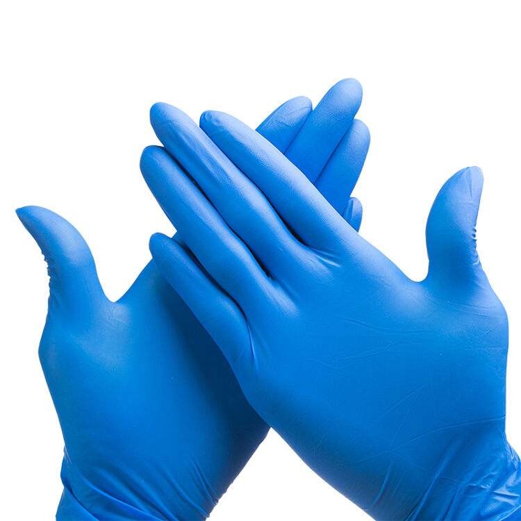 Disposable Class I Vinyl Nitrile Blend Gloves Latex Free 100pcs/Box