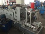 Galvanized Steel Sheet Metal Door Frame Cold Roll Forming Equipment PLC Control
