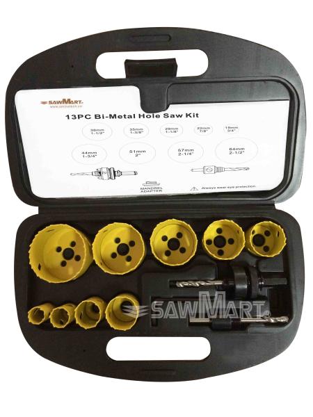 Buy cheap M42 HSS Bi-metal Hole Saw Set(13-Piece) best price with best quality from wholesalers