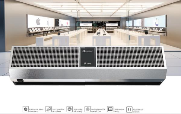 Buy cheap 2025 Stainless Steel Cover Easy Clean Air Curtain from wholesalers