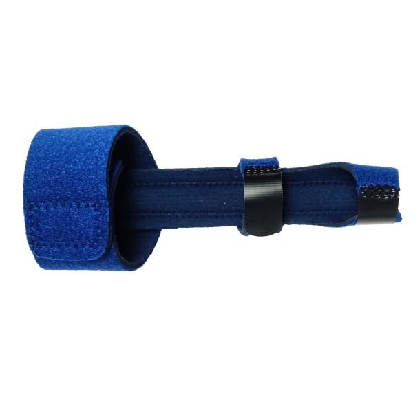 Buy cheap One Size Fits Broken Bone Splint Middle Finger Wrist Support Blue Color from wholesalers