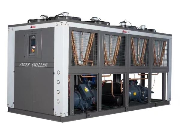 150HP Air Cooled Screw Compressor Chiller Industrial chemical chiller for PVC