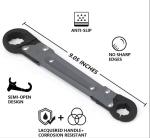 Precision Angle Valve Wrench Set Anti-slip Handle, Precise Operation, Suitable