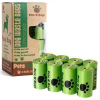 Buy cheap Biodegradable 20 Micron PLA Water Soluble Poop Bags product