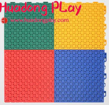 Buy cheap Superior Playground Floor Mats Suspended Sports Interlocking Low Maintainance from wholesalers