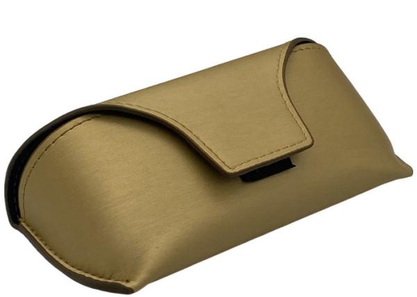 Buy cheap Hook And Loop Soft Leather Glasses Case , Soft Leather Spectacle Cases from wholesalers