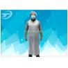 Buy cheap HDPE Disposable Plastic Aprons White Color 80 X 140 Cm , Plastic Coated Aprons from wholesalers