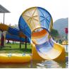 Buy cheap Sturdy Summer Kids And Adults Amusement Park Water Slide Fade Resistance from wholesalers
