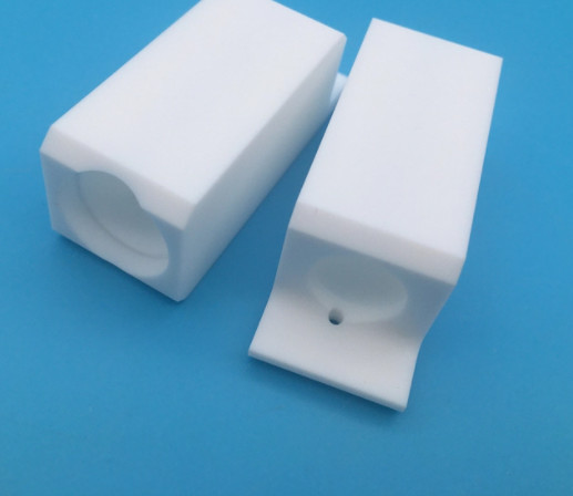 High Temperature White Micalex Macor Ceramic Components Machinable Block Macor Insulator