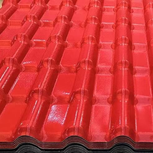 Buy cheap 160mm Wave Asa Synthetic Resin Roof Tile Weather Resistance Spanish Roof Sheets from wholesalers