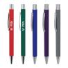 Buy cheap Classy Soft Coating Metal Ball Pen 1.0mm Tip Clip Ballpoint Pen Customized Logo from wholesalers