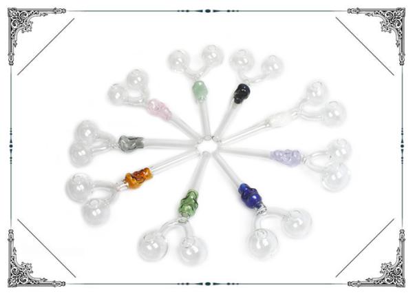 Buy cheap Skull Double - Head Oil Burning Pipe , Borosilicate Pyrex Glass Tubes from wholesalers