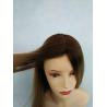 Buy cheap 16 Inches Highlight With Dark Root European Human Hair Jewish Wig from wholesalers