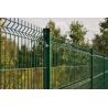 Buy cheap 4-5mm diameter hot dipped galvanized wire material pvc coated welded wire mesh fence from wholesalers