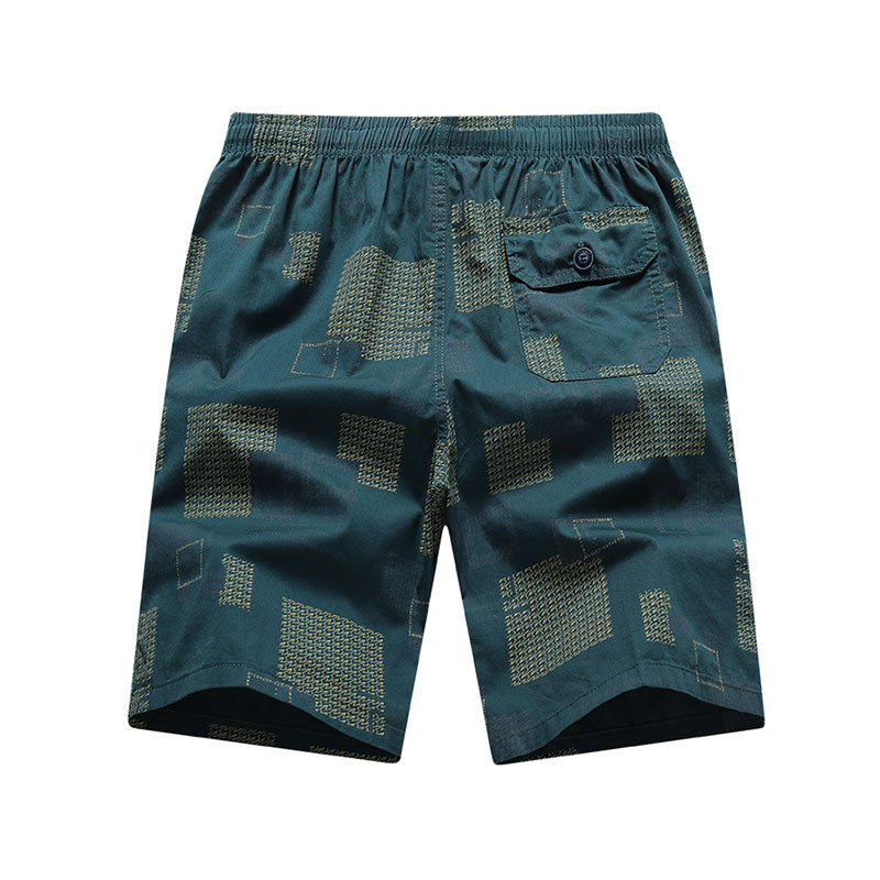 2022 Youth printed men's casual fashion summer oversized shorts