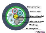 Steel Tape GYTS Outdoor Optical Fiber Cable 48 Cores For Duct Use Moisture